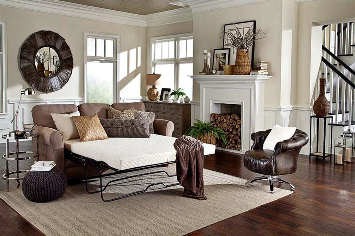 Sofa Bed Mattress - Memory Foam - Quahog Bay Bedding