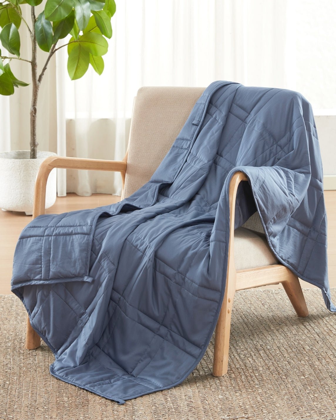 Soft Luxurious Weighted Bed Blankets & Throw Blankets - Quahog Bay Bedding