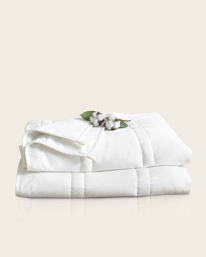 Weighted Bed Blankets & Throw Blankets 12LB Throw, 15LB Queen, 20LB Queen, 25LB King - Quahog Bay Bedding