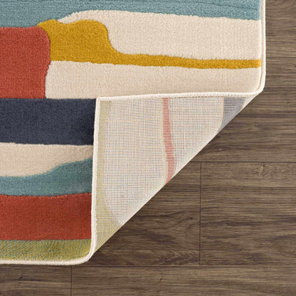 Southfields Colorful Modern Area Carpet - Medium Pile - Contemporary Rug - Quahog Bay Bedding