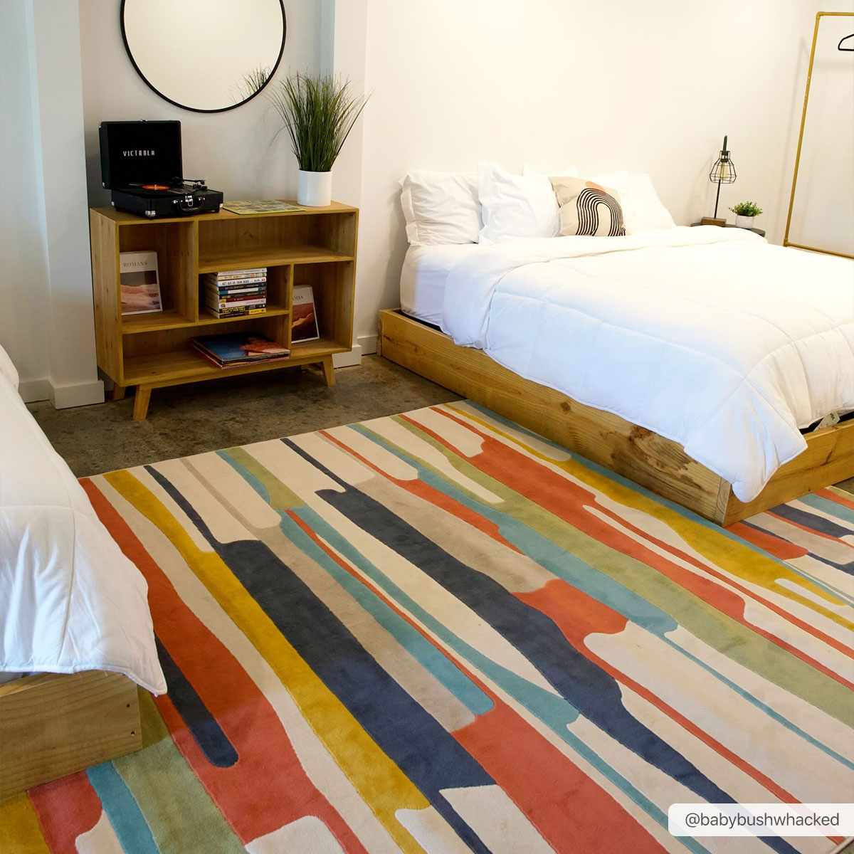 Southfields Colorful Modern Area Carpet - Medium Pile - Contemporary Rug - Quahog Bay Bedding