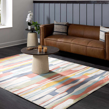 Southfields Colorful Modern Area Carpet - Medium Pile - Contemporary Rug - Quahog Bay Bedding