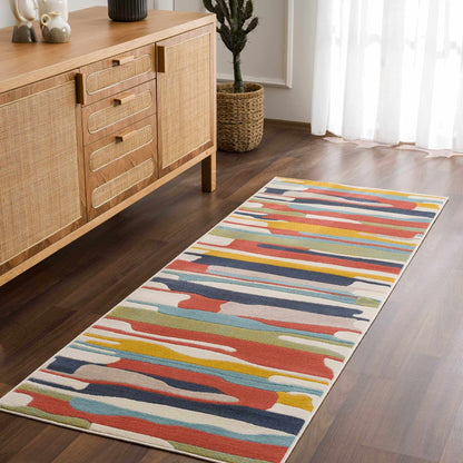Southfields Colorful Modern Area Carpet - Medium Pile - Contemporary Rug - Quahog Bay Bedding