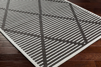 Anah Black Durable Rug