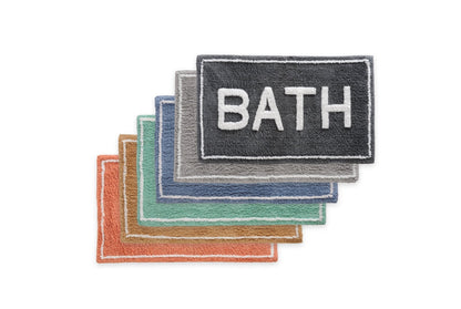 ST Mary’s 2 Piece 100% Cotton Tufted Bath Rug Set with Latex Backing - Quahog Bay Bedding