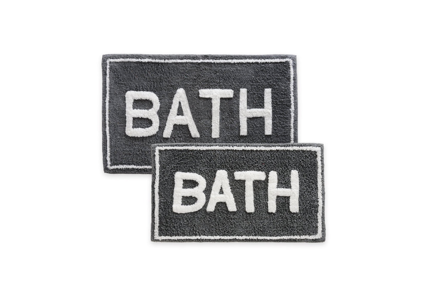 ST Mary’s 2 Piece 100% Cotton Tufted Bath Rug Set with Latex Backing - Quahog Bay Bedding