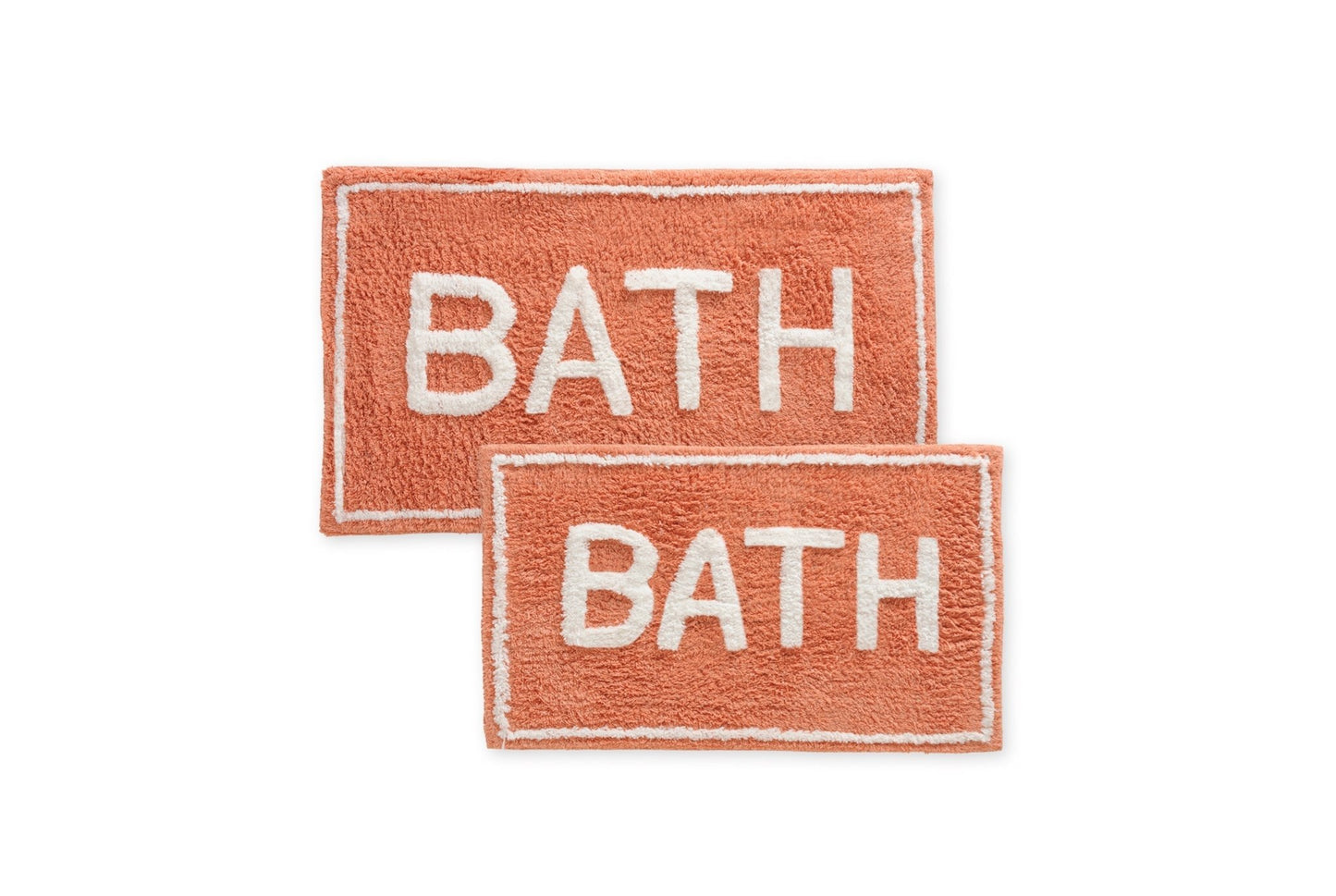ST Mary’s 2 Piece 100% Cotton Tufted Bath Rug Set with Latex Backing - Quahog Bay Bedding