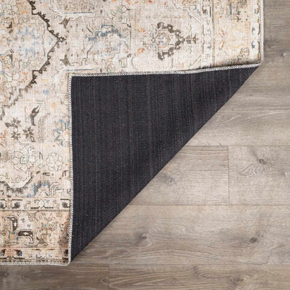 Standon Vintage Flat Pile Washable Rug - Quahog Bay Bedding