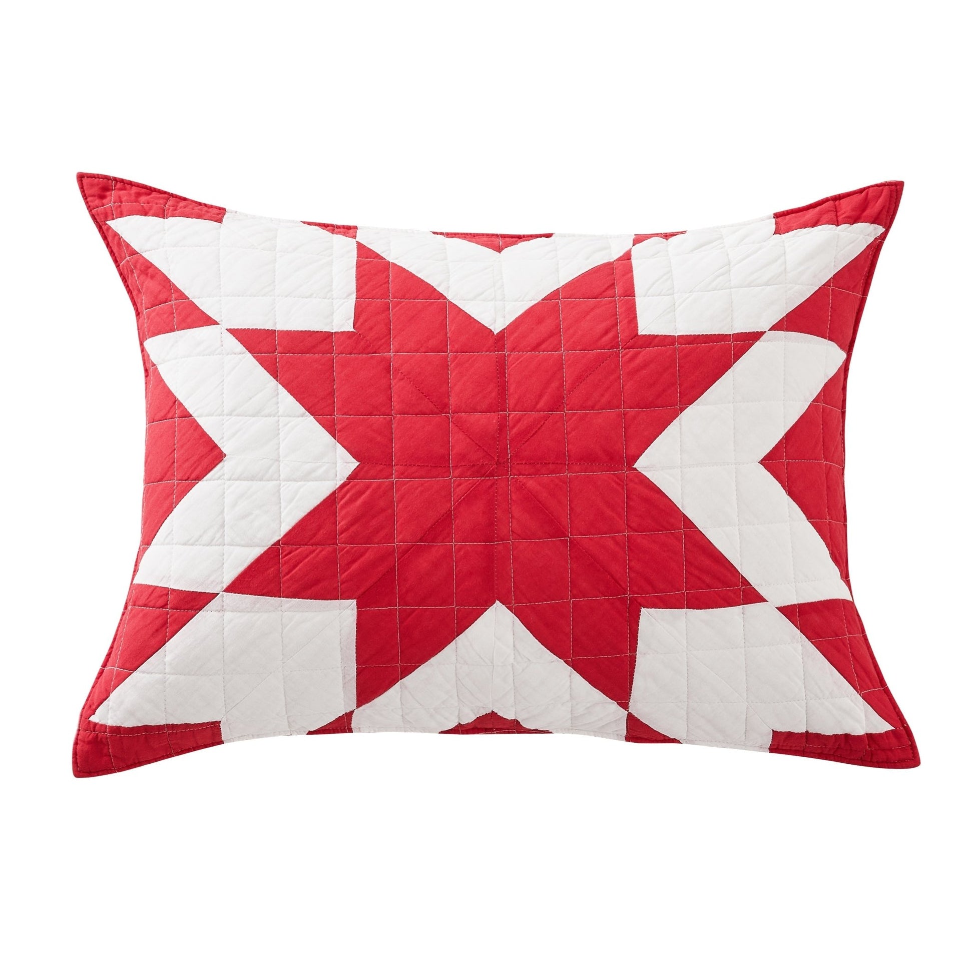 Star Patch Patchwork Cotton Quilt Set - Quahog Bay Bedding