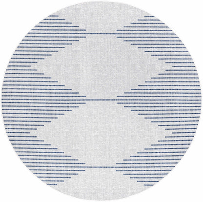 Stephan Blue & Cream Outdoor Rug - Quahog Bay Bedding
