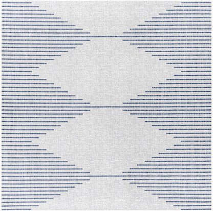 Stephan Blue & Cream Outdoor Rug - Quahog Bay Bedding