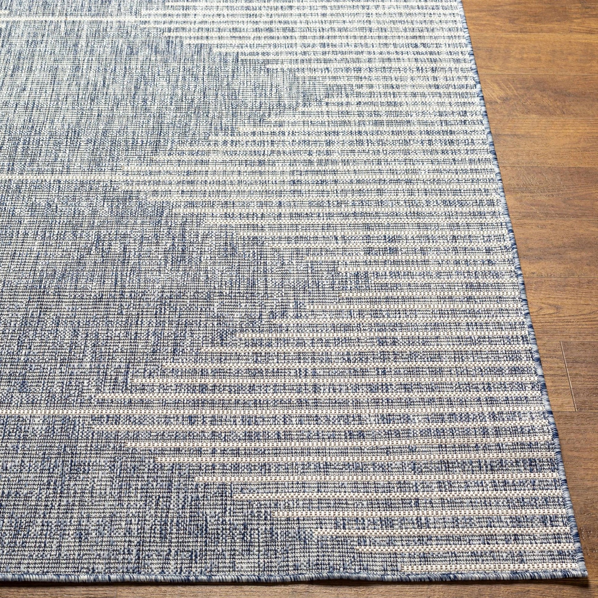 Stephan Blue Outdoor Rug - Quahog Bay Bedding