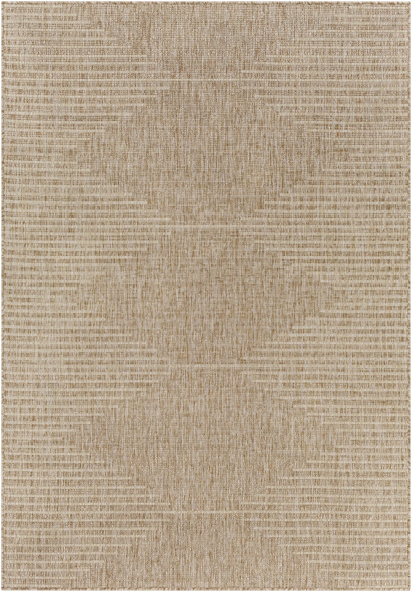 Stephan Dark Beige Outdoor Rug - Quahog Bay Bedding
