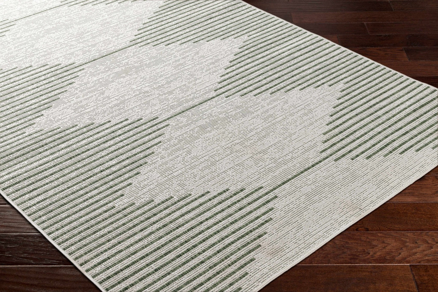 Stephan Green Outdoor Rug - Quahog Bay Bedding