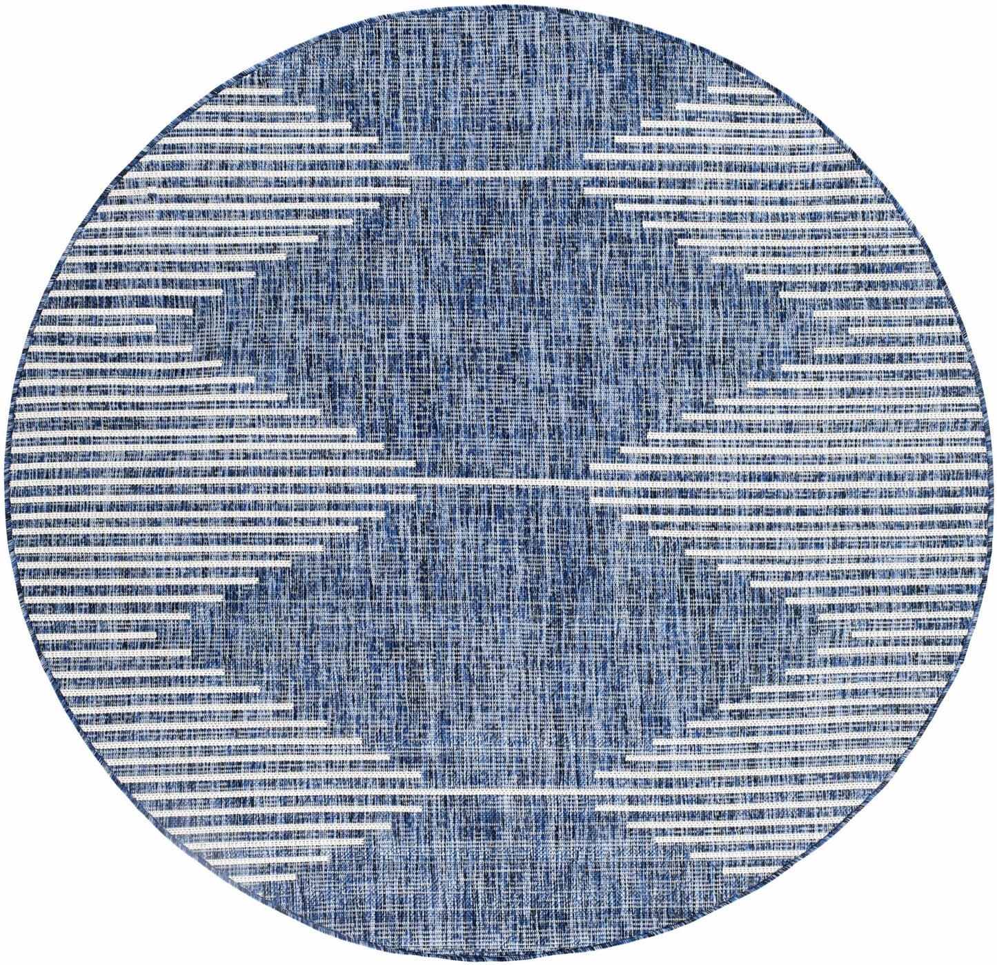 Stephan Navy Outdoor Rug - Quahog Bay Bedding
