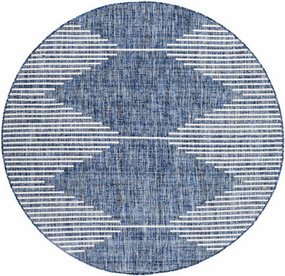 Stephan Navy Outdoor Rug - Quahog Bay Bedding