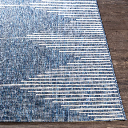 Stephan Navy Outdoor Rug - Quahog Bay Bedding