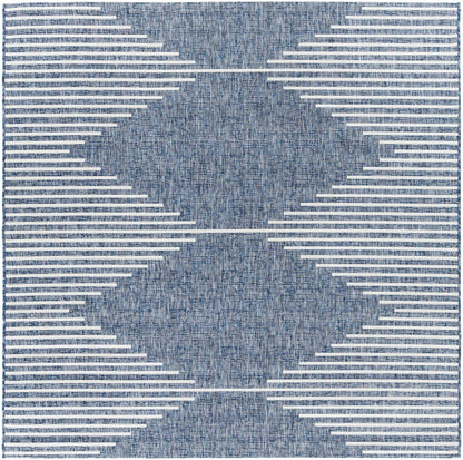 Stephan Navy Outdoor Rug - Quahog Bay Bedding