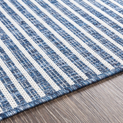 Stephan Navy Outdoor Rug - Quahog Bay Bedding