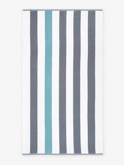 Stone Sea Glass Cabana Beach Towel - Quahog Bay Bedding
