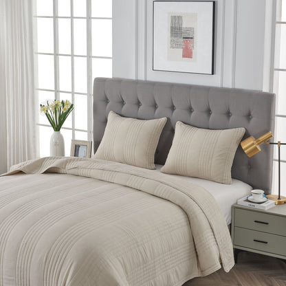 Stonewashed 100% Cotton Quilt Set - Quahog Bay Bedding