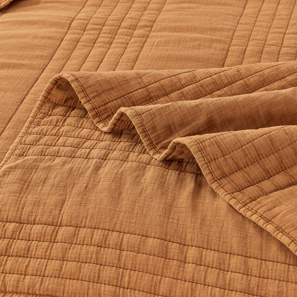 Stonewashed 100% Cotton Quilt Set - Quahog Bay Bedding