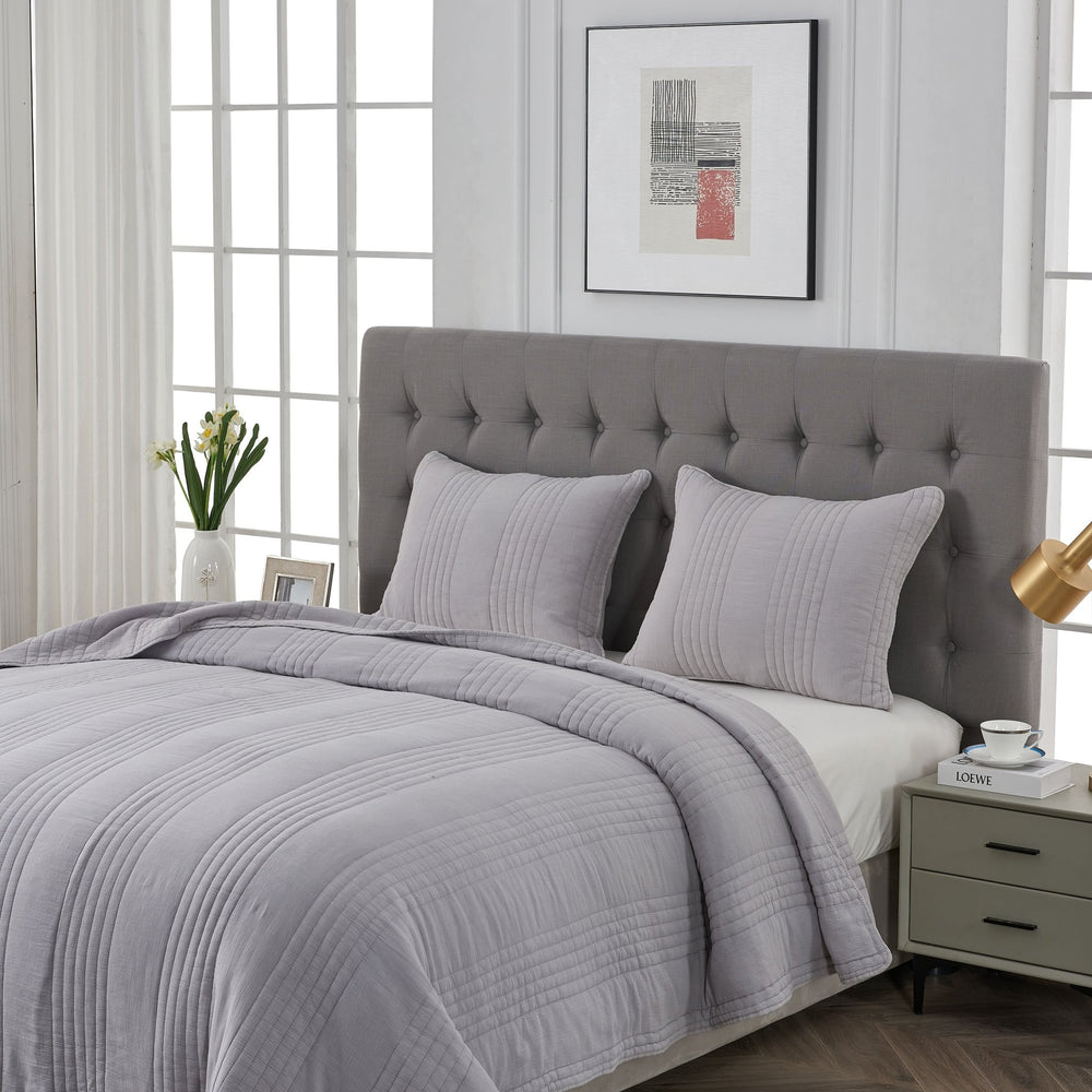 Stonewashed 100% Cotton Quilt Set - Quahog Bay Bedding