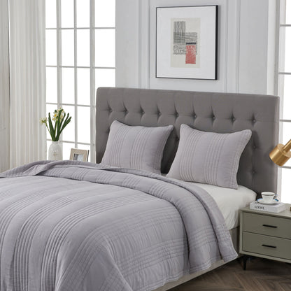 Stonewashed 100% Cotton Quilt Set - Quahog Bay Bedding