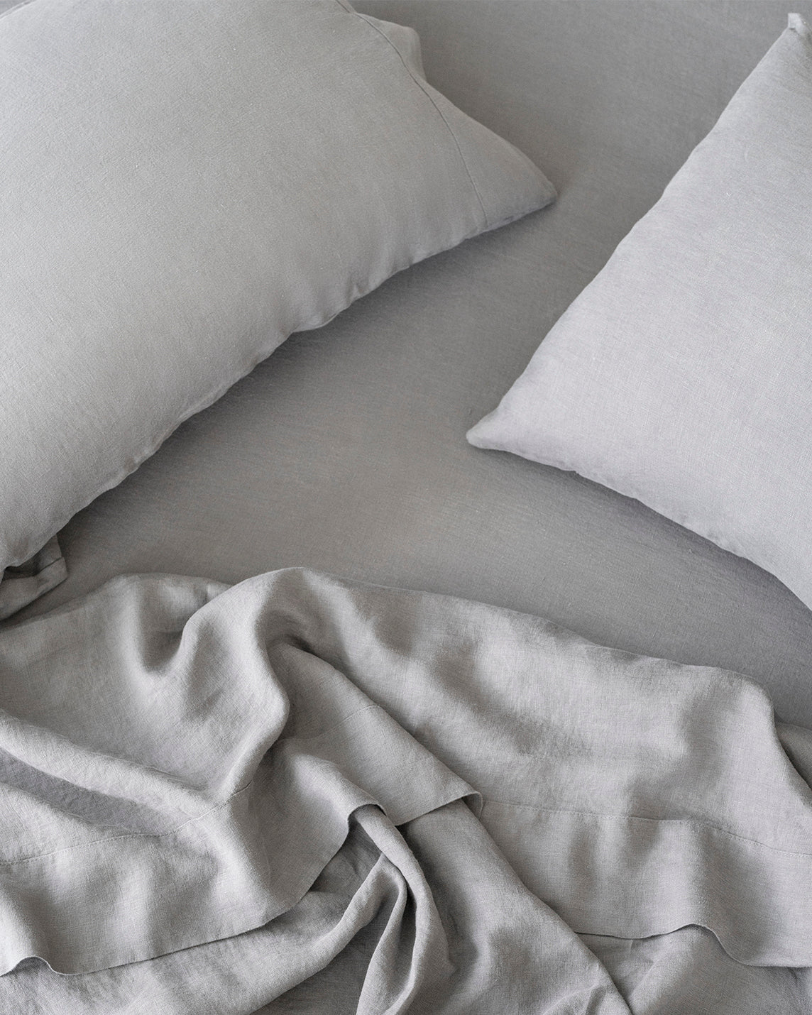 Baloo French Linen Pillowcase Set - Soft, Breathable, Durable - Set of 2. - Quahog Bay Bedding