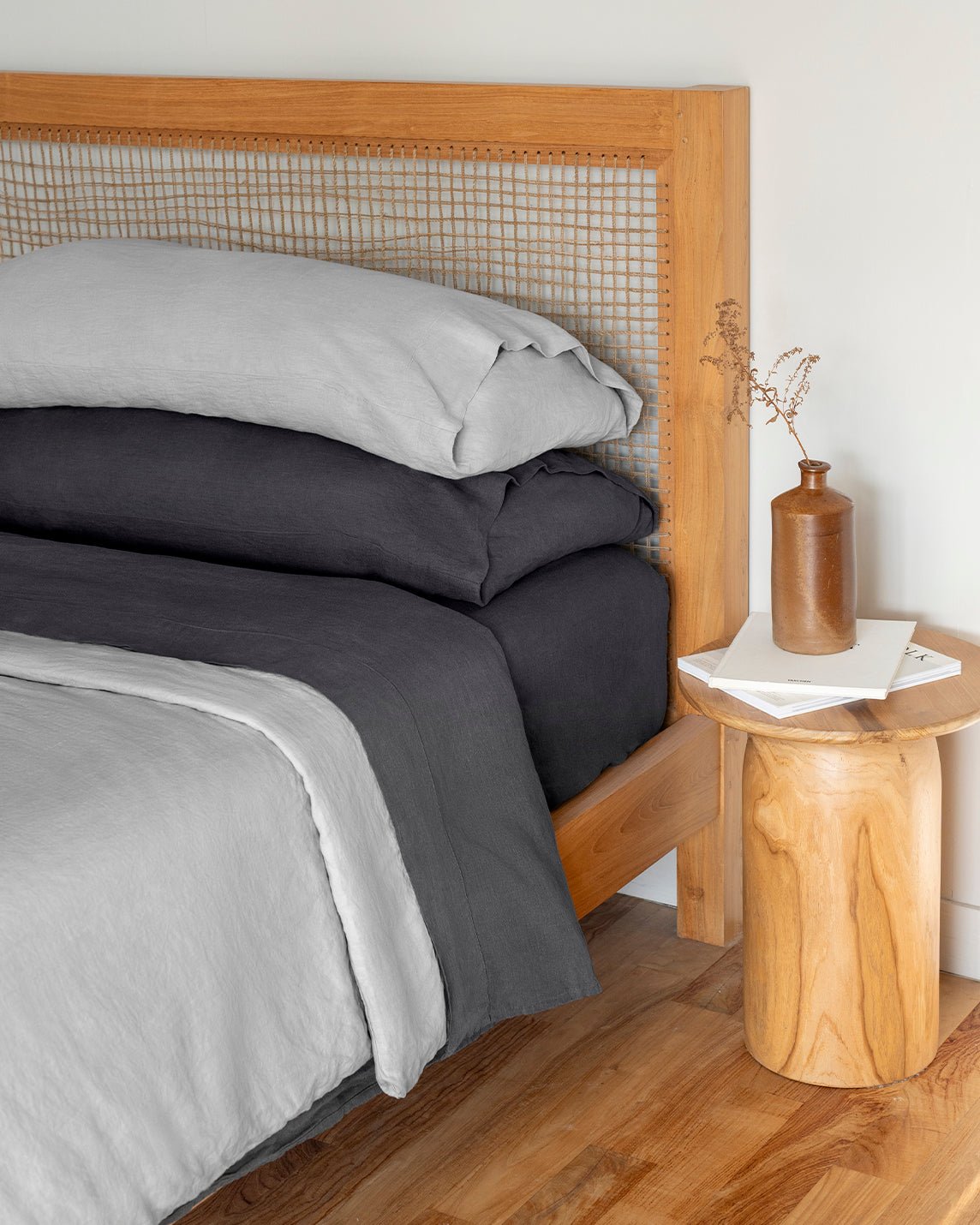 Stonewashed Linen Pillowcases - Quahog Bay Bedding