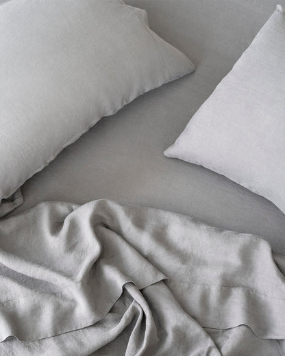 Stonewashed Linen Pillowcases - Quahog Bay Bedding