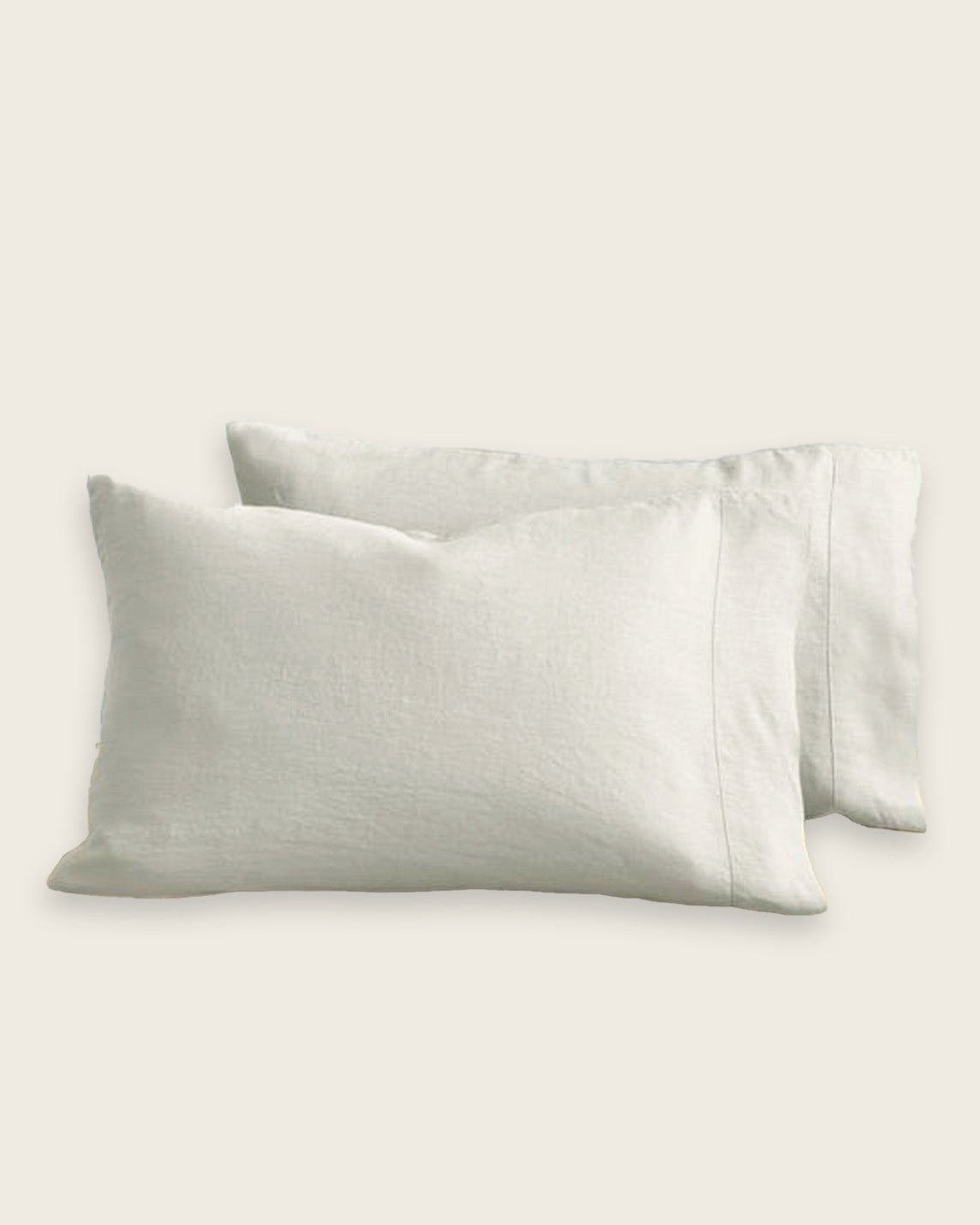 Baloo French Linen Pillowcase Set - Soft, Breathable, Durable - Set of 2. - Quahog Bay Bedding