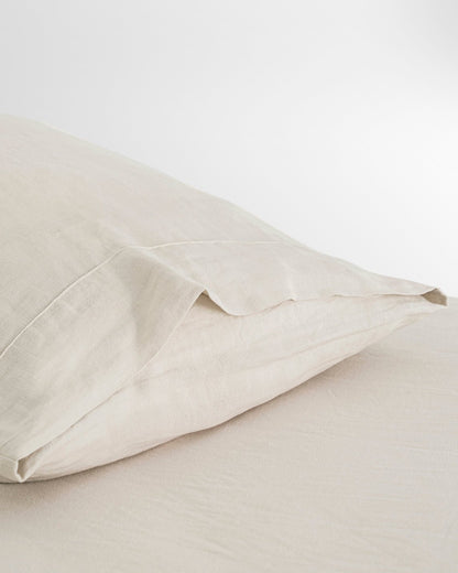 Stonewashed Linen Pillowcases - Quahog Bay Bedding