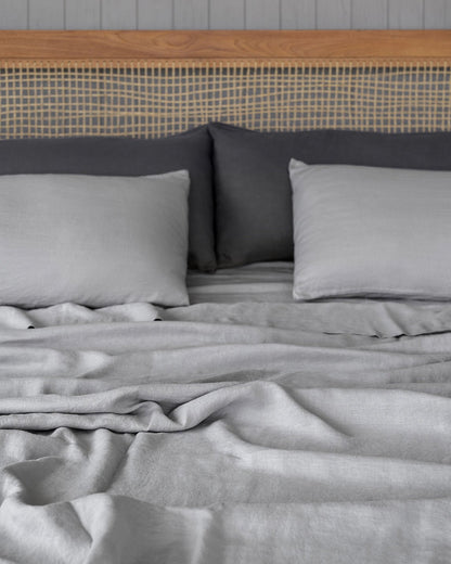 Stonewashed Linen Sheets - Quahog Bay Bedding