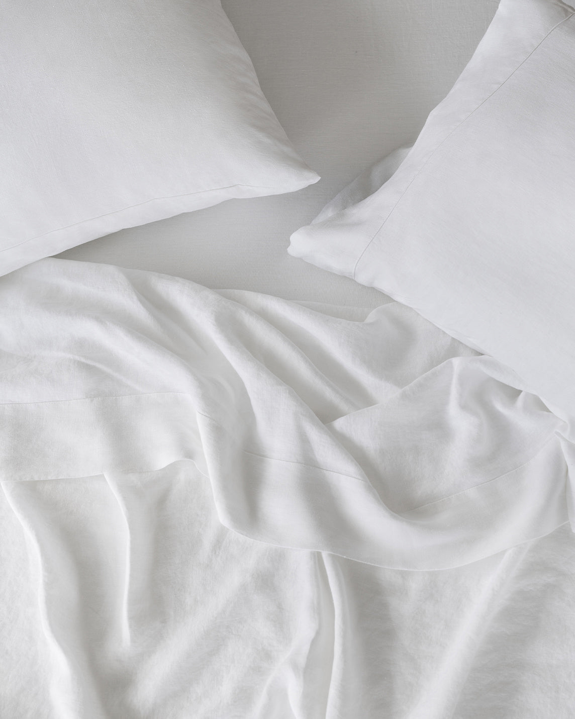 Stonewashed Linen Sheets - Quahog Bay Bedding