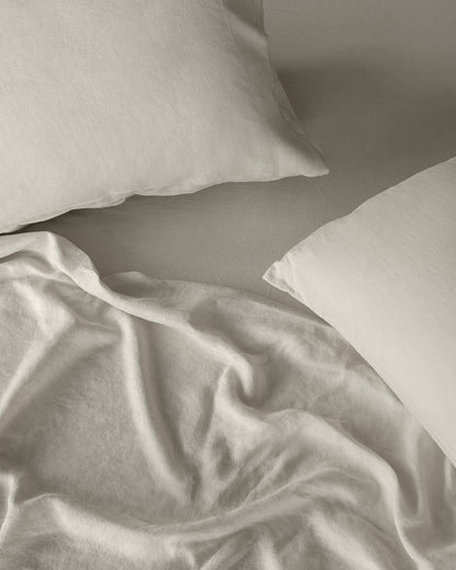 Stonewashed Linen Sheets - Quahog Bay Bedding