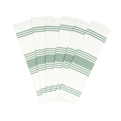 Striped Kitchen Towels - Quahog Bay Bedding