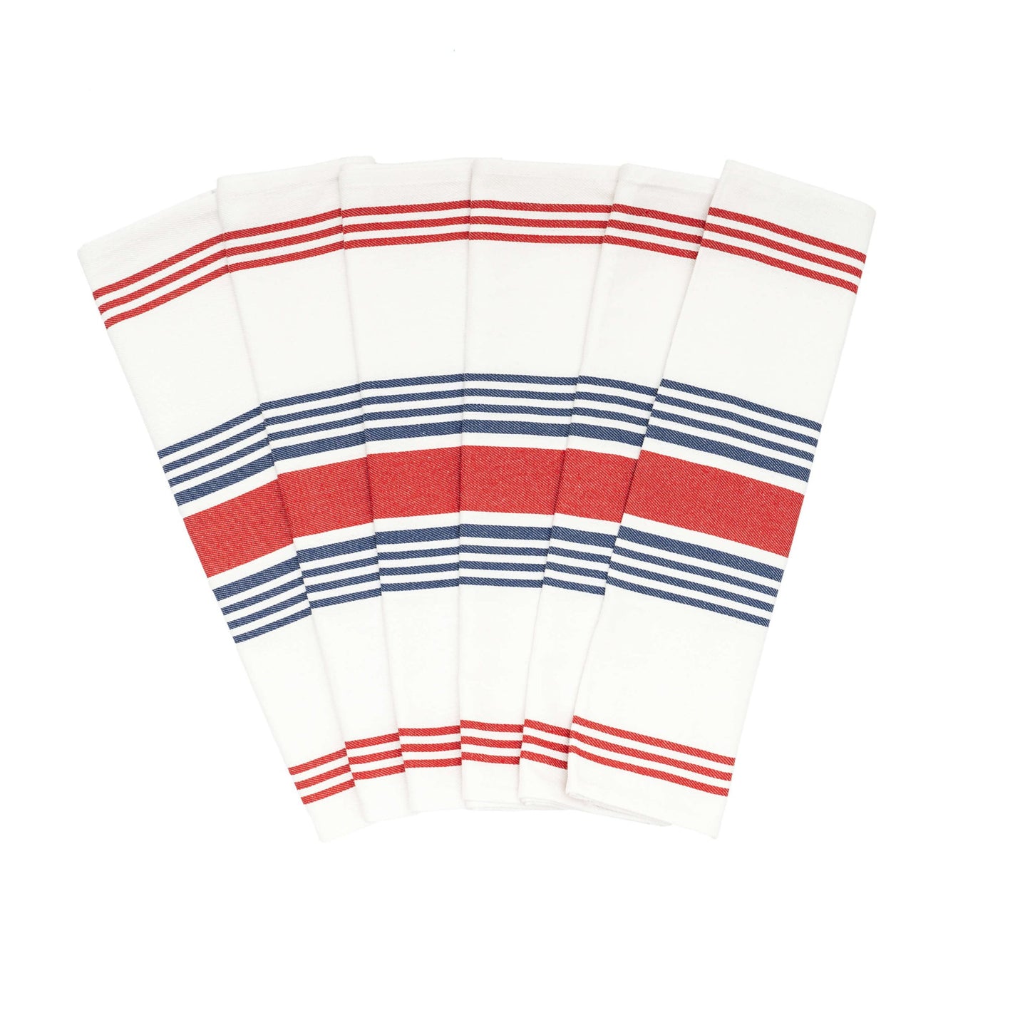 Striped Kitchen Towels - Quahog Bay Bedding