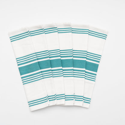 Striped Kitchen Towels - Quahog Bay Bedding