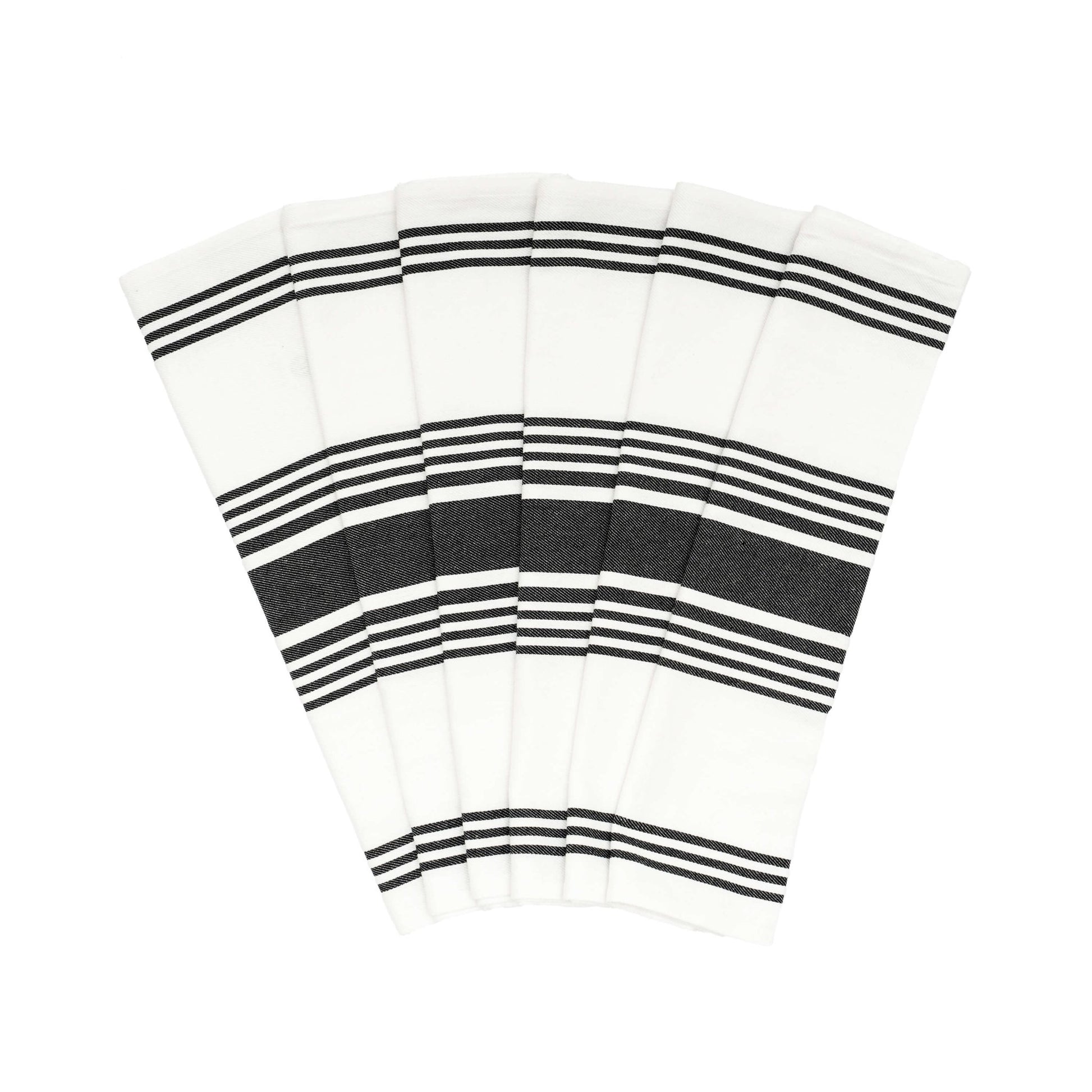 Striped Kitchen Towels - Quahog Bay Bedding