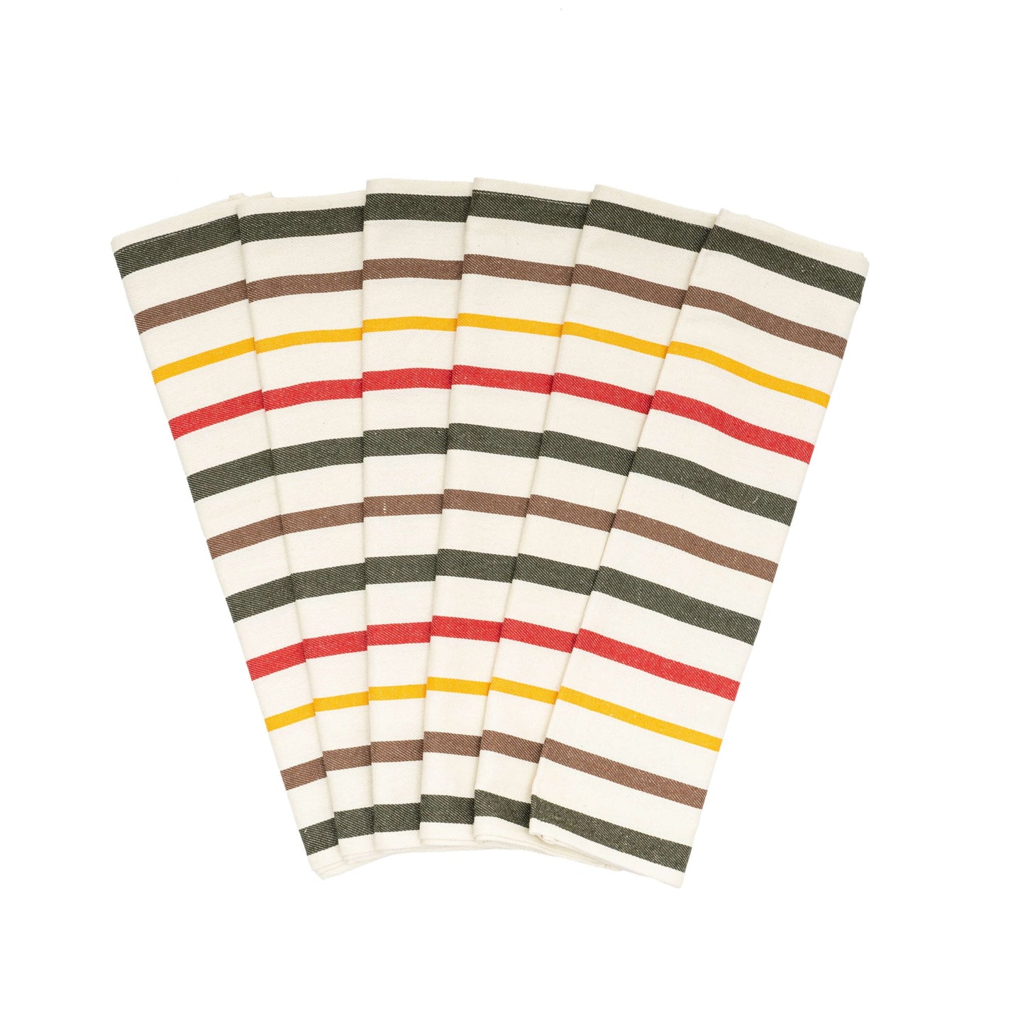 Striped Kitchen Towels - Quahog Bay Bedding