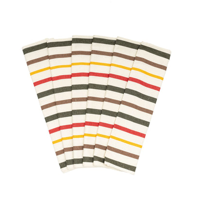 Striped Kitchen Towels - Quahog Bay Bedding