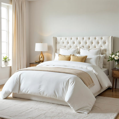 Supreme White Easy-Change® Duvet Cover - Quahog Bay Bedding