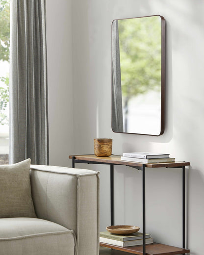 Sustinente Dark Brown Mirror - Quahog Bay Bedding