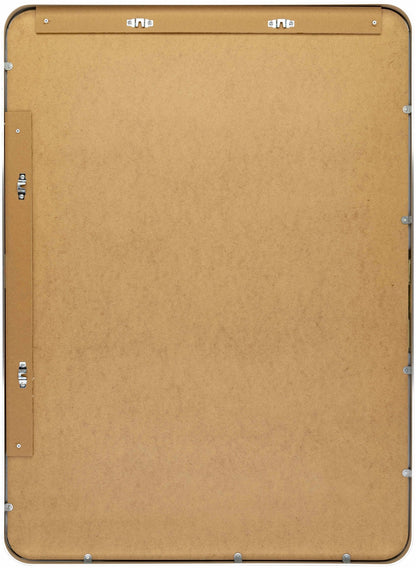 Sustinente Silver Gray Carved Mirror - Quahog Bay Bedding