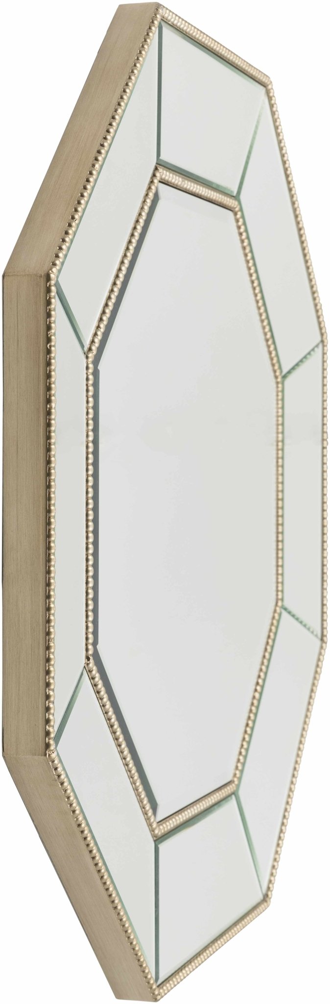 Swellendam Gold Octagonal Mirror - Quahog Bay Bedding