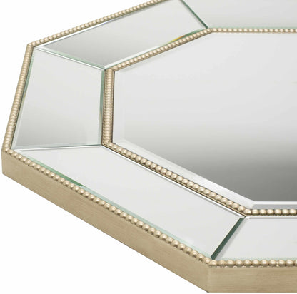 Swellendam Gold Octagonal Mirror - Quahog Bay Bedding