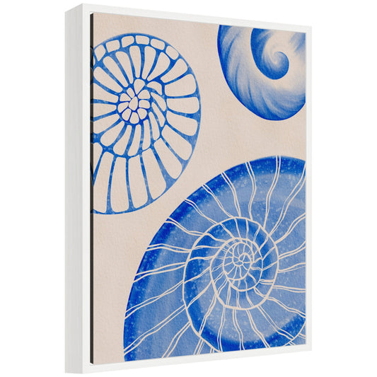 Sylvie Ocean Charms l Framed Canvas by Nikita Jariwala - Quahog Bay Bedding