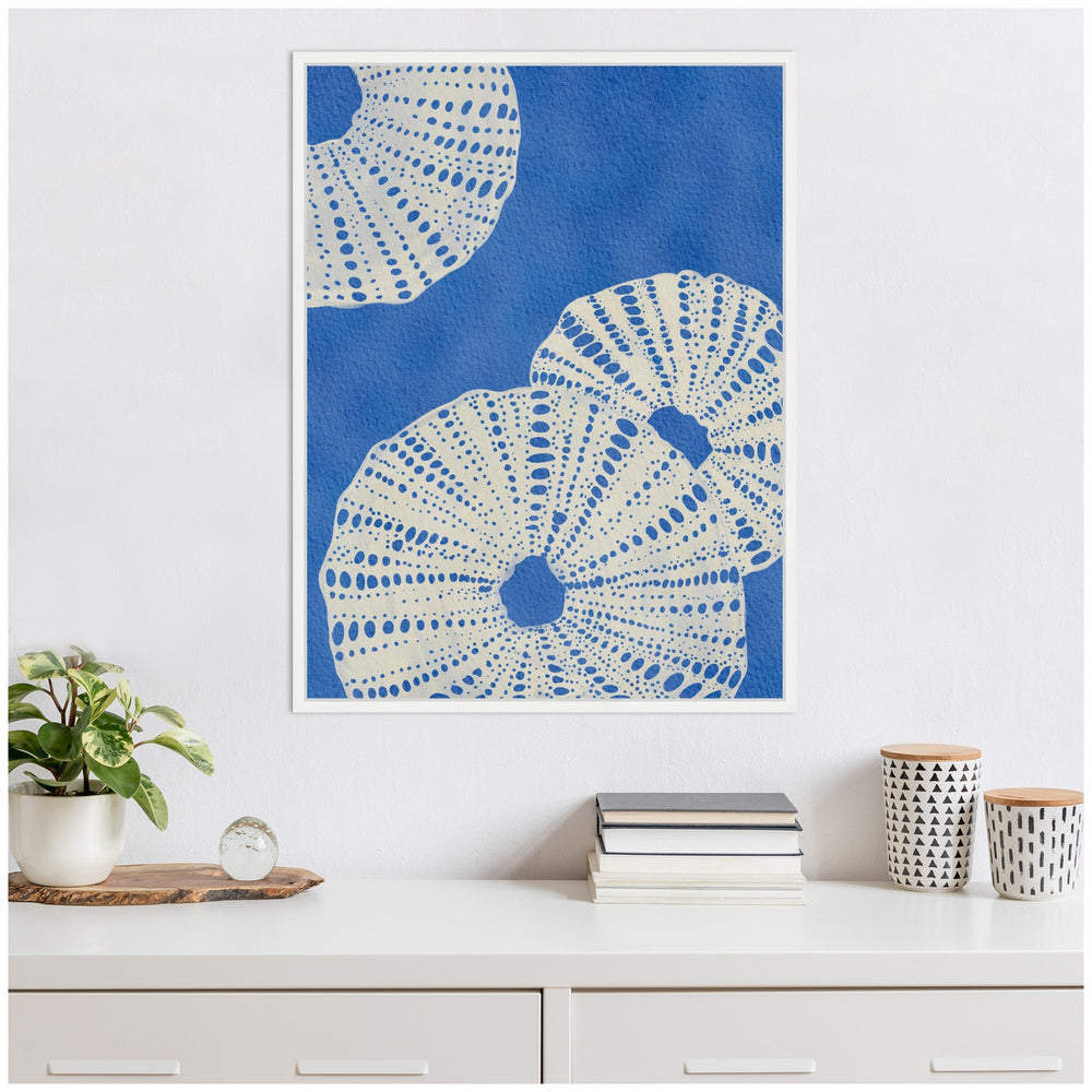 Sylvie Ocean Charms ll Framed Canvas by Nikita Jariwala - Quahog Bay Bedding