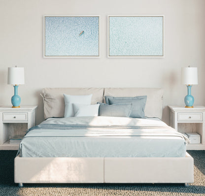 Sylvie Woman Floating I and II Framed Canvas by Amy Peterson Art Studio - Quahog Bay Bedding